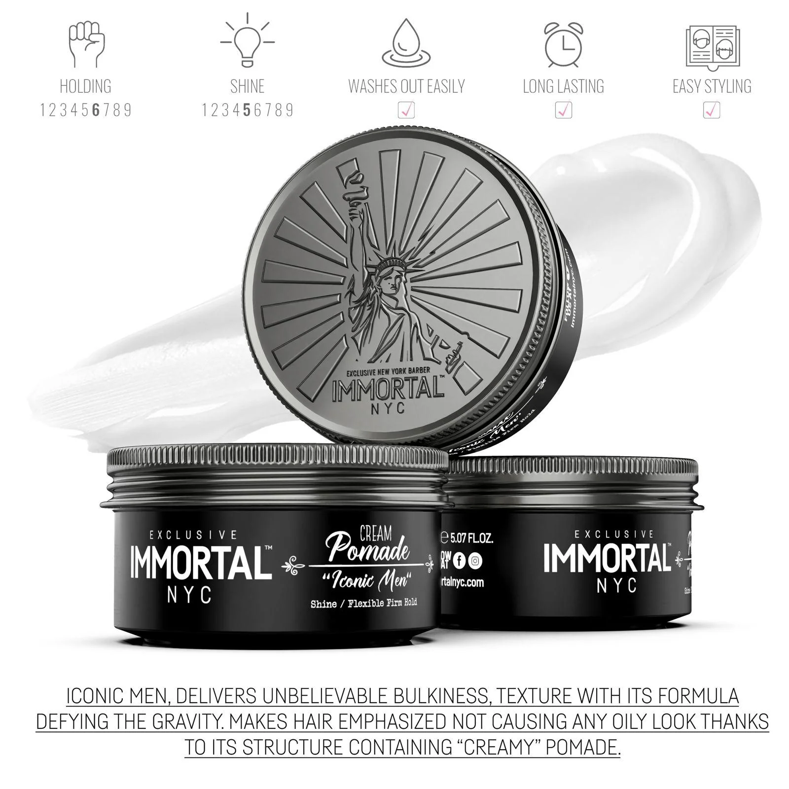 "Iconic Man" - Cream Pomade - Image 10