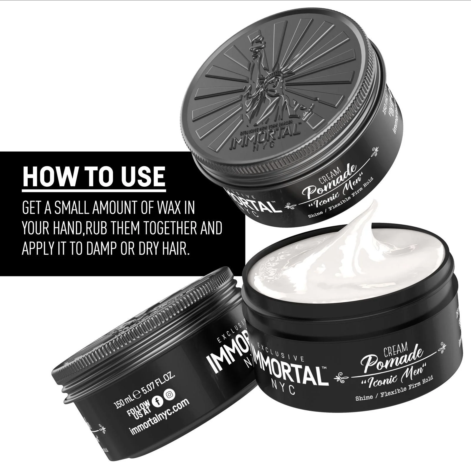 "Iconic Man" - Cream Pomade - Image 9