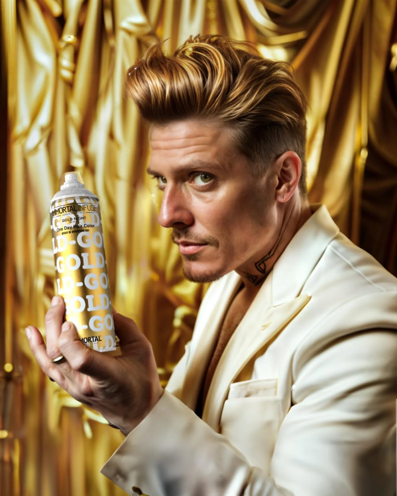 Gold Night Temporary Tinting Spray
