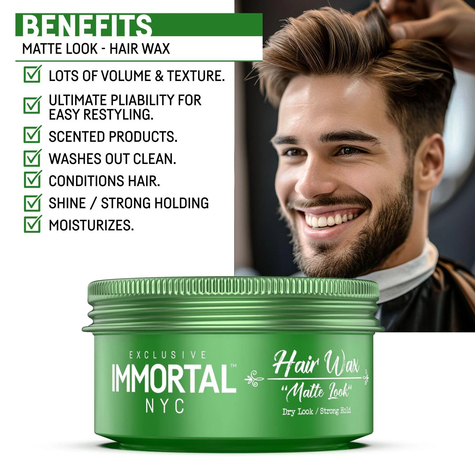 "Matte Look" - Hair Wax - Image 6