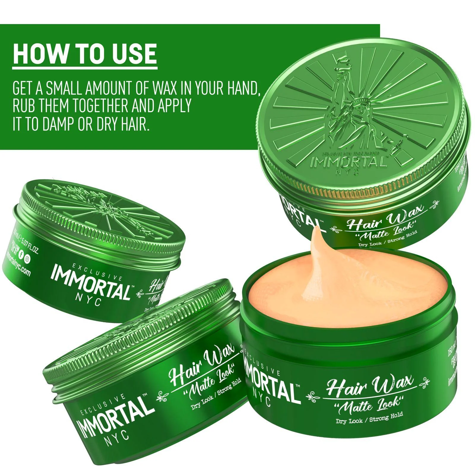 "Matte Look" - Hair Wax - Image 7