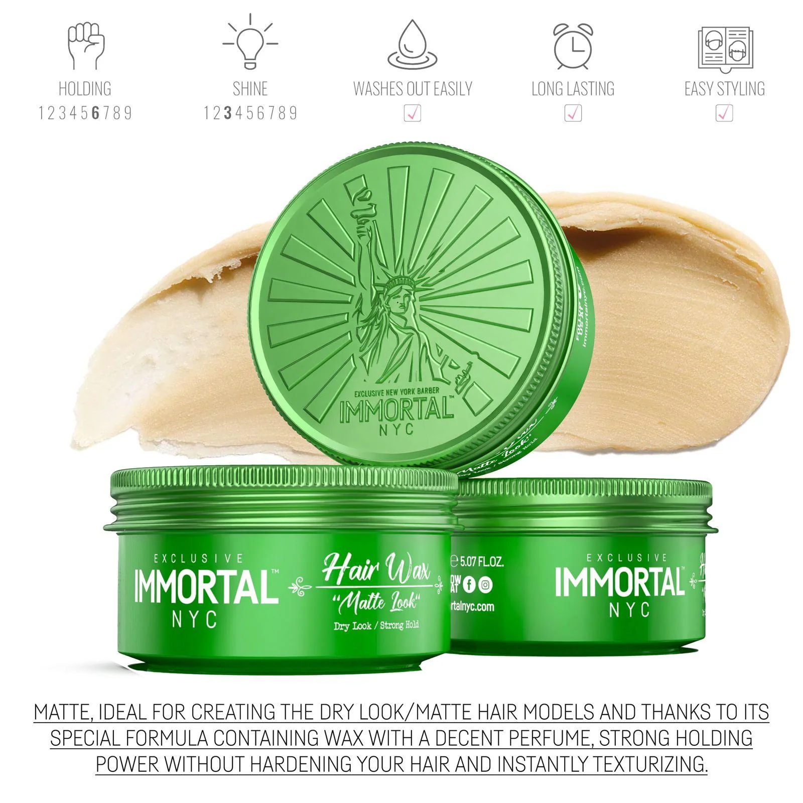 "Matte Look" - Hair Wax - Image 8