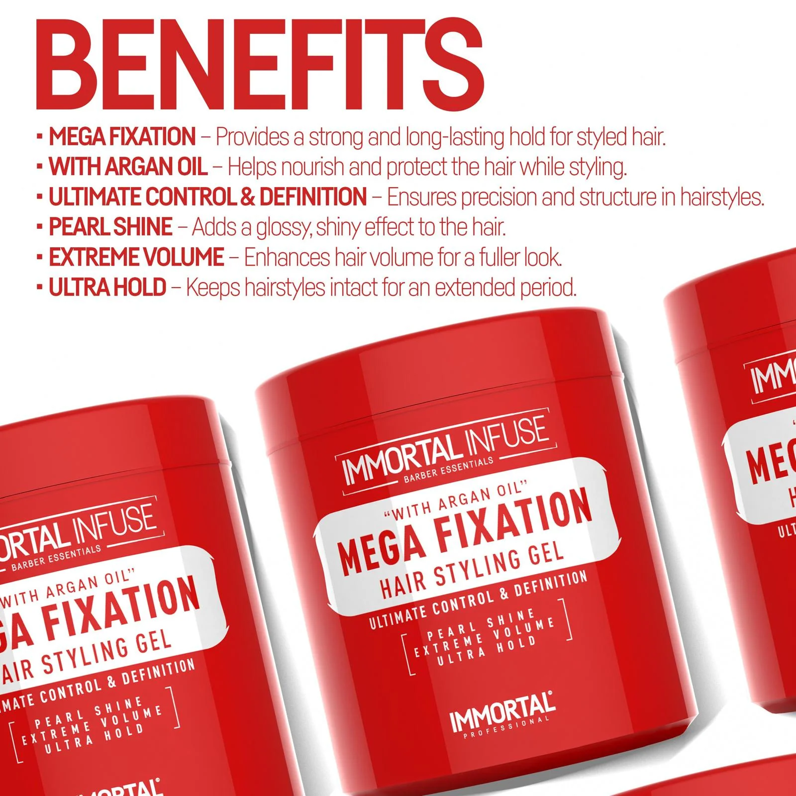 Mega Fixation Styling Gel - Image 3