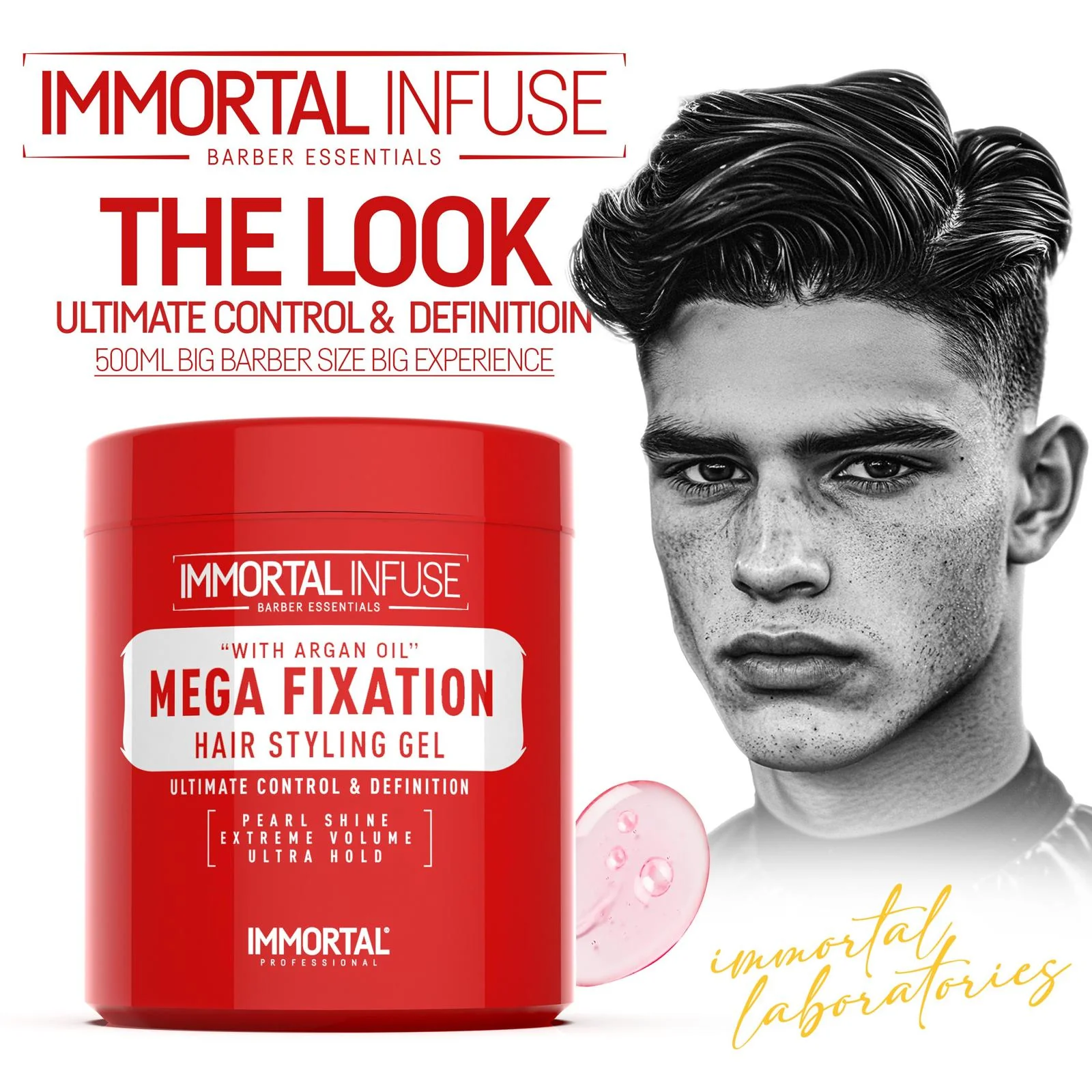 Mega Fixation Styling Gel - Image 5