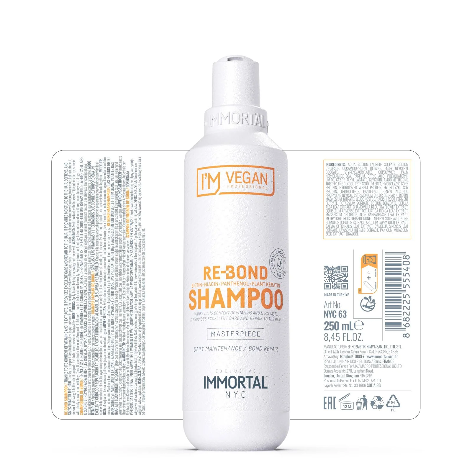 Vegan Shampoo (250 ML) - Image 4