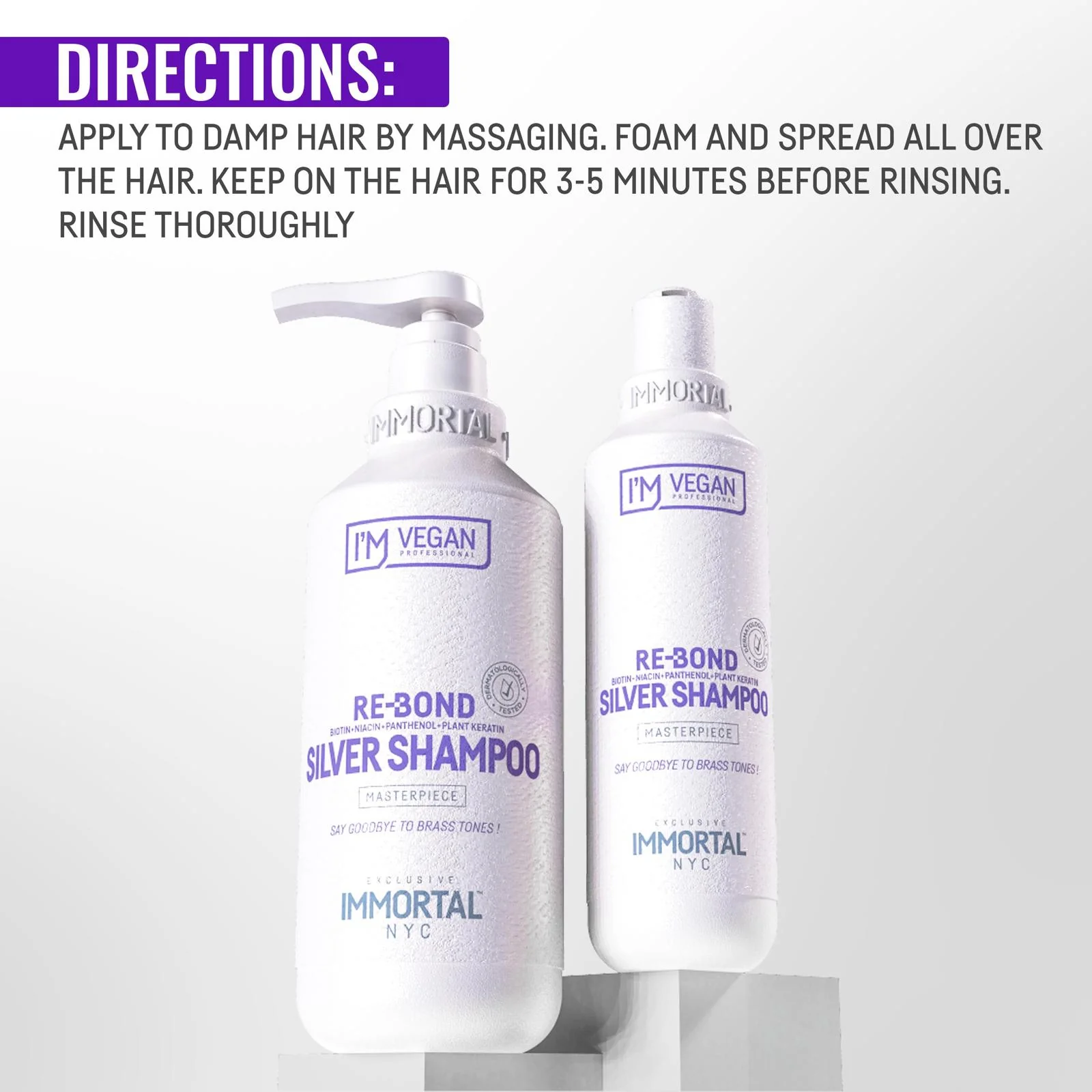 Vegan Silver Shampoo (500 ML) - Image 3