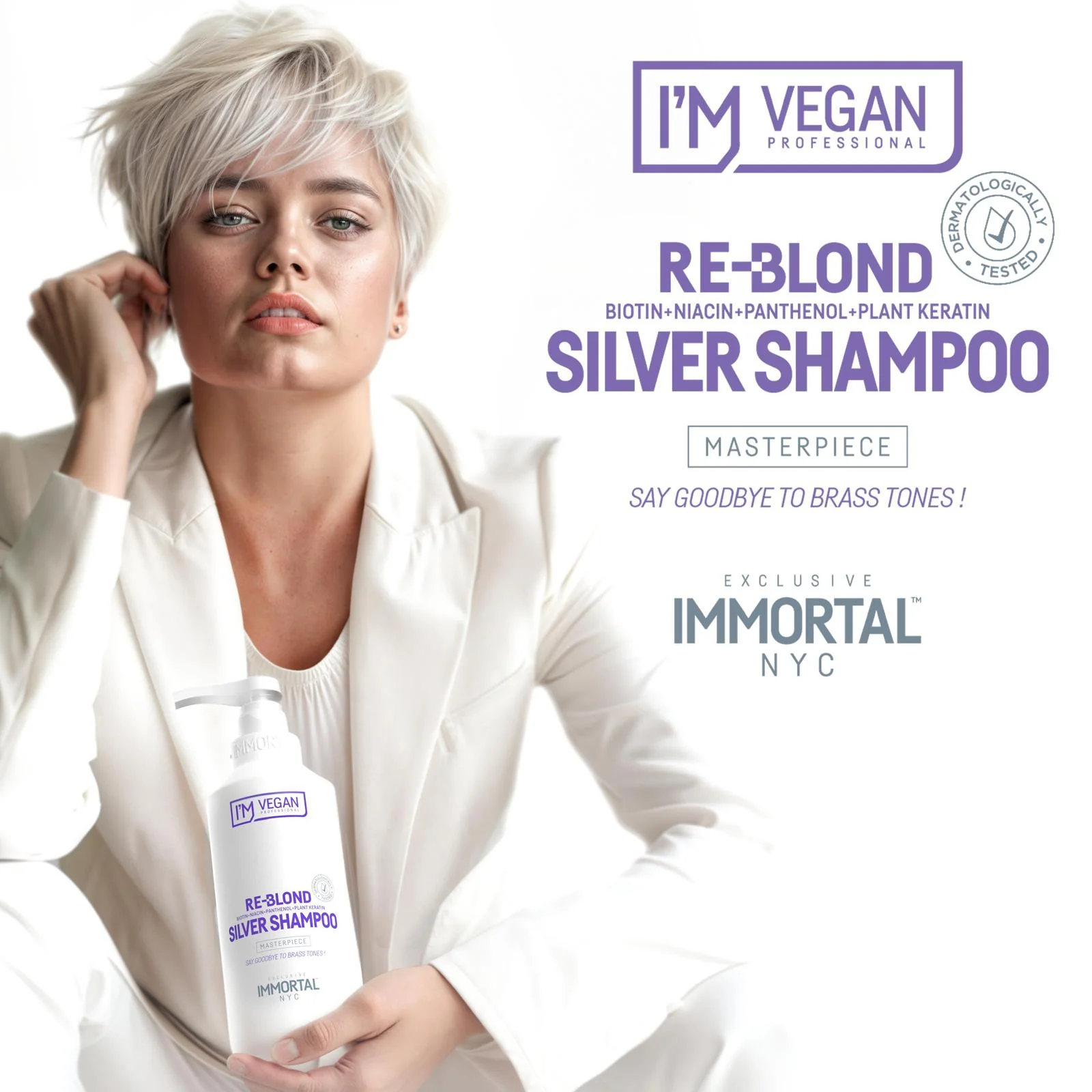 Vegan Silver Shampoo (500 ML) - Image 5