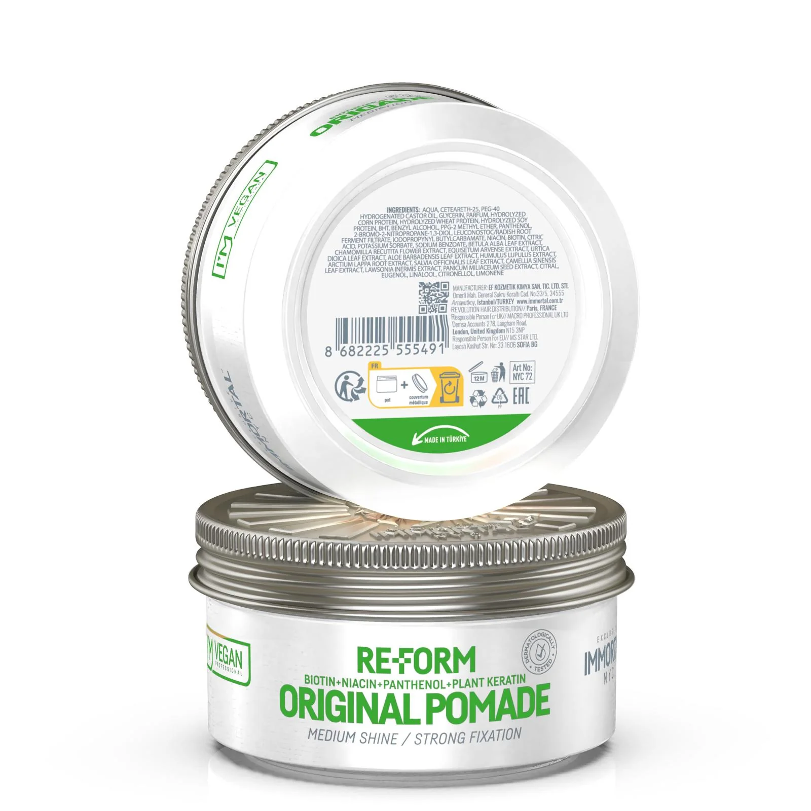 Vegan Original Pomade/Low Shine - Image 6