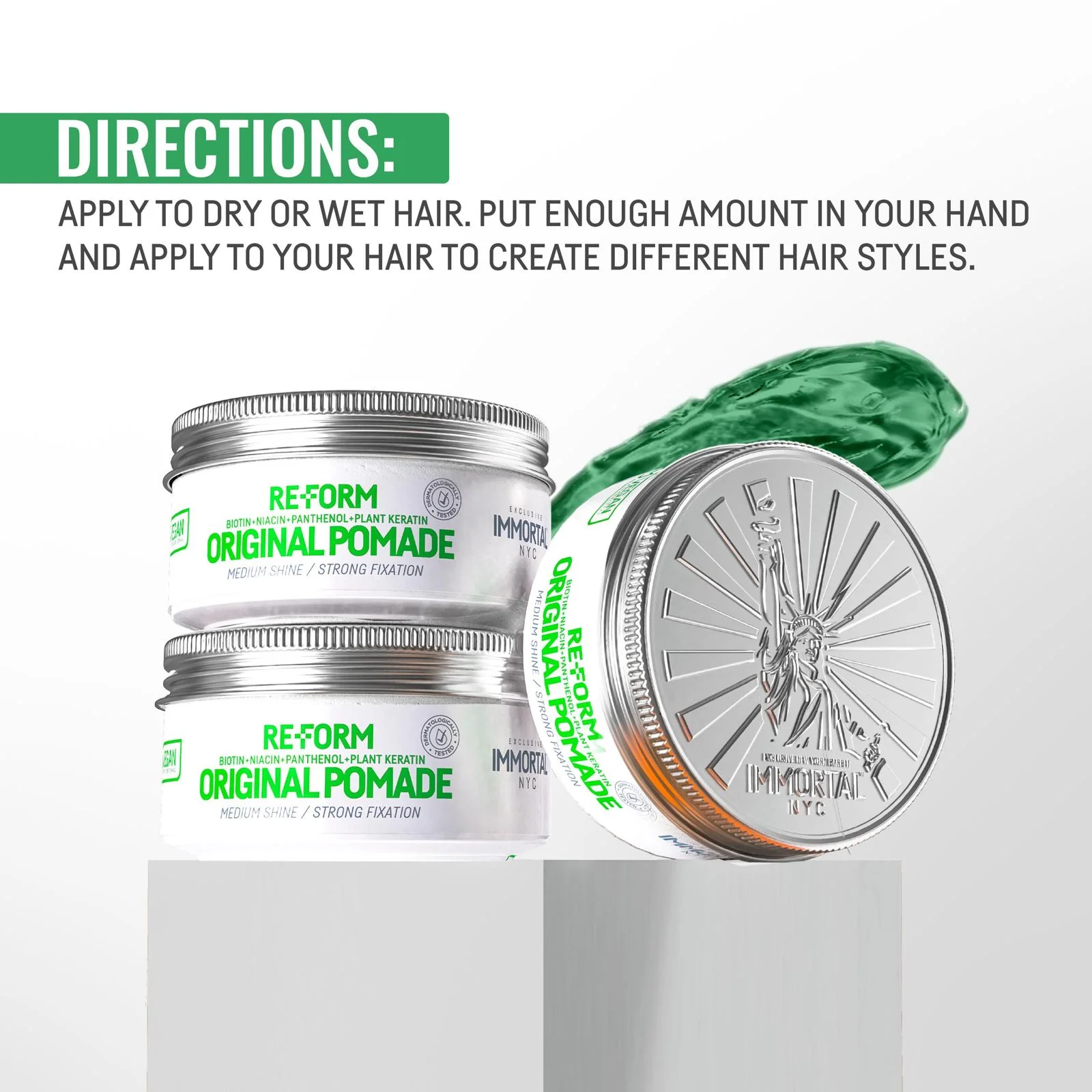 Vegan Original Pomade/Low Shine - Image 7
