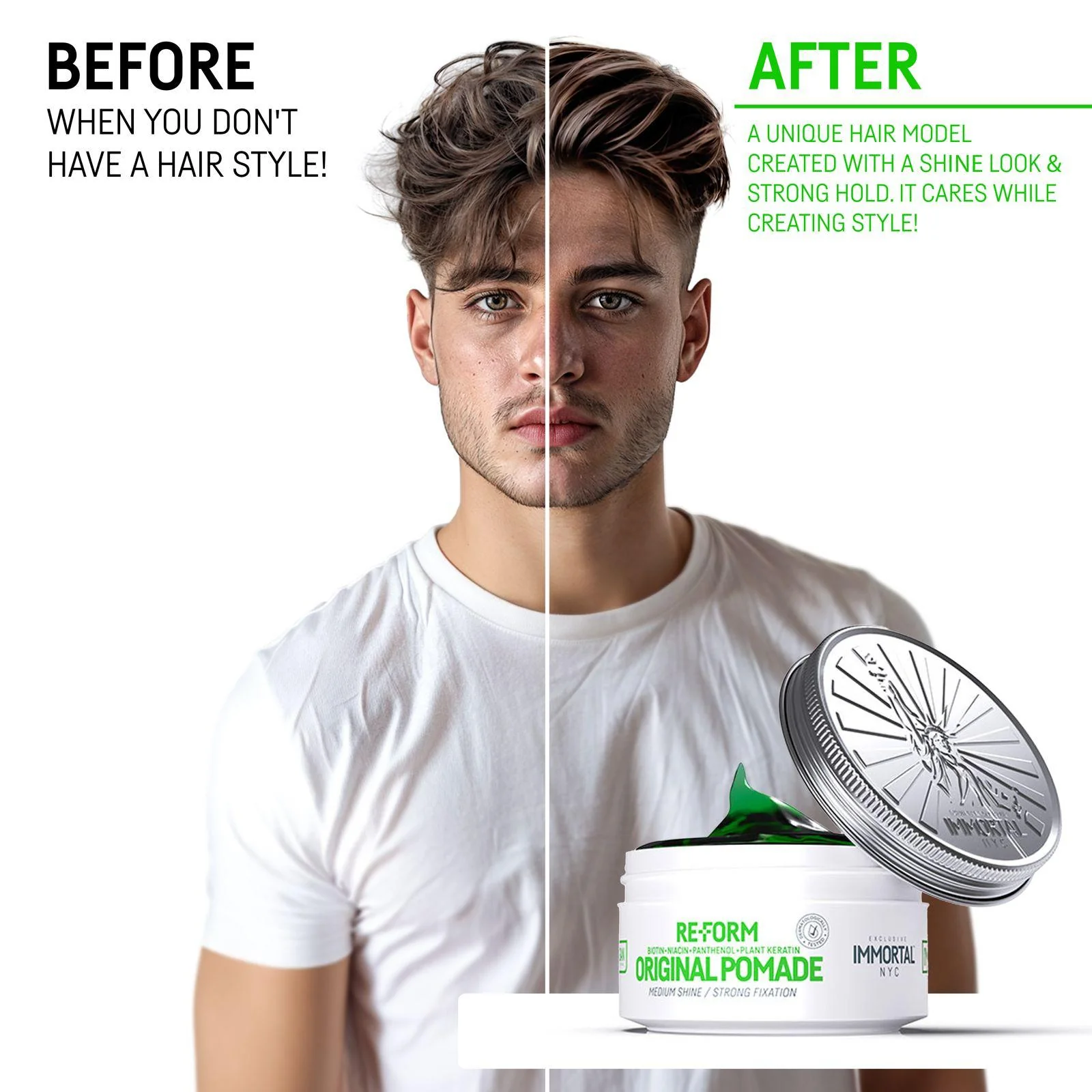 Vegan Original Pomade/Low Shine - Image 8
