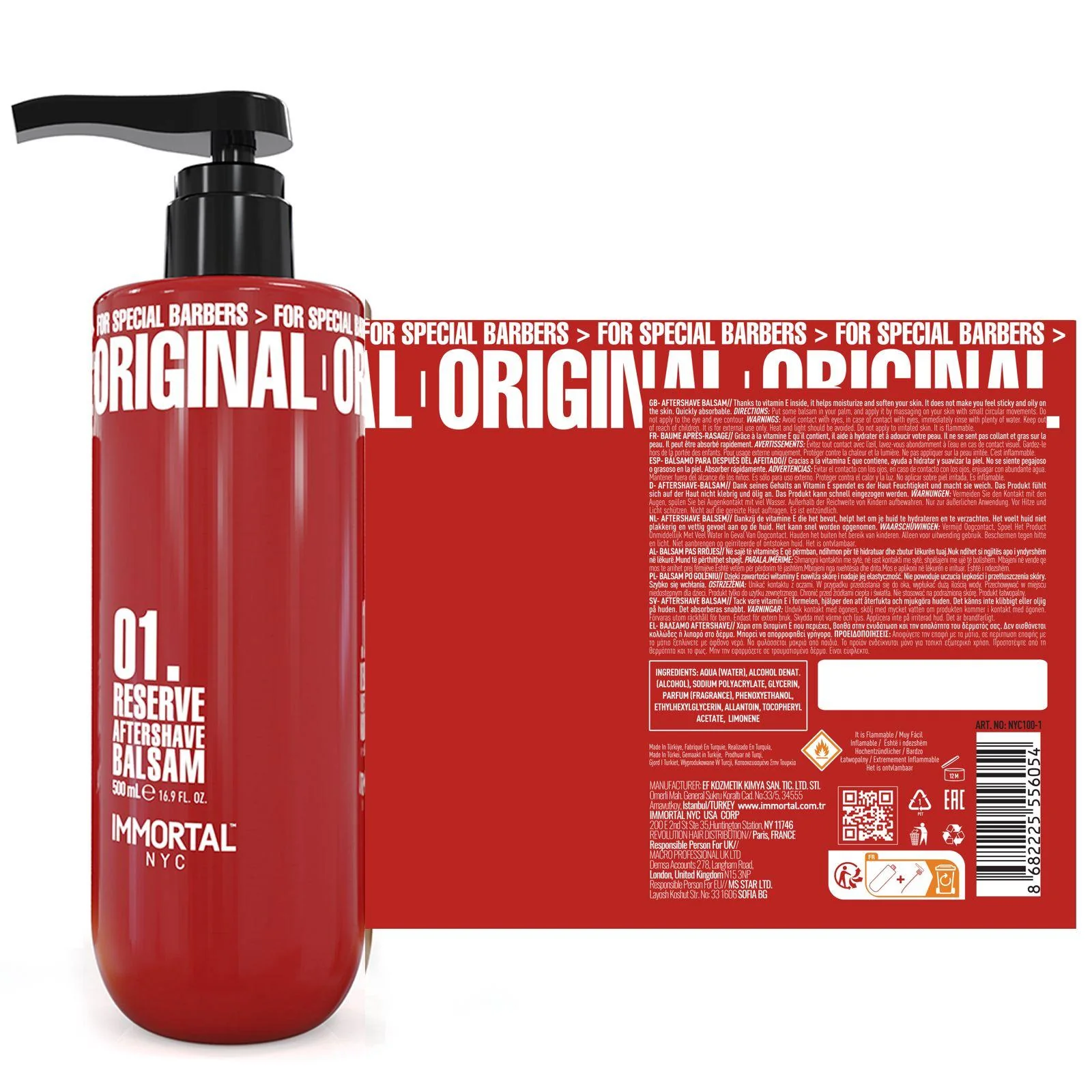 Reserve 01 Aftershave Lotion - Image 8