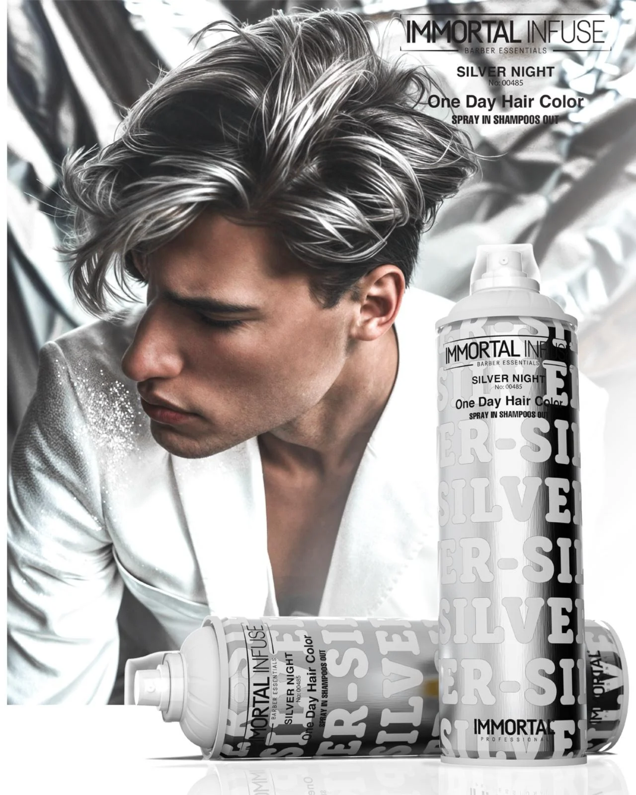 Silver Temporary Tinting Spray - Image 5