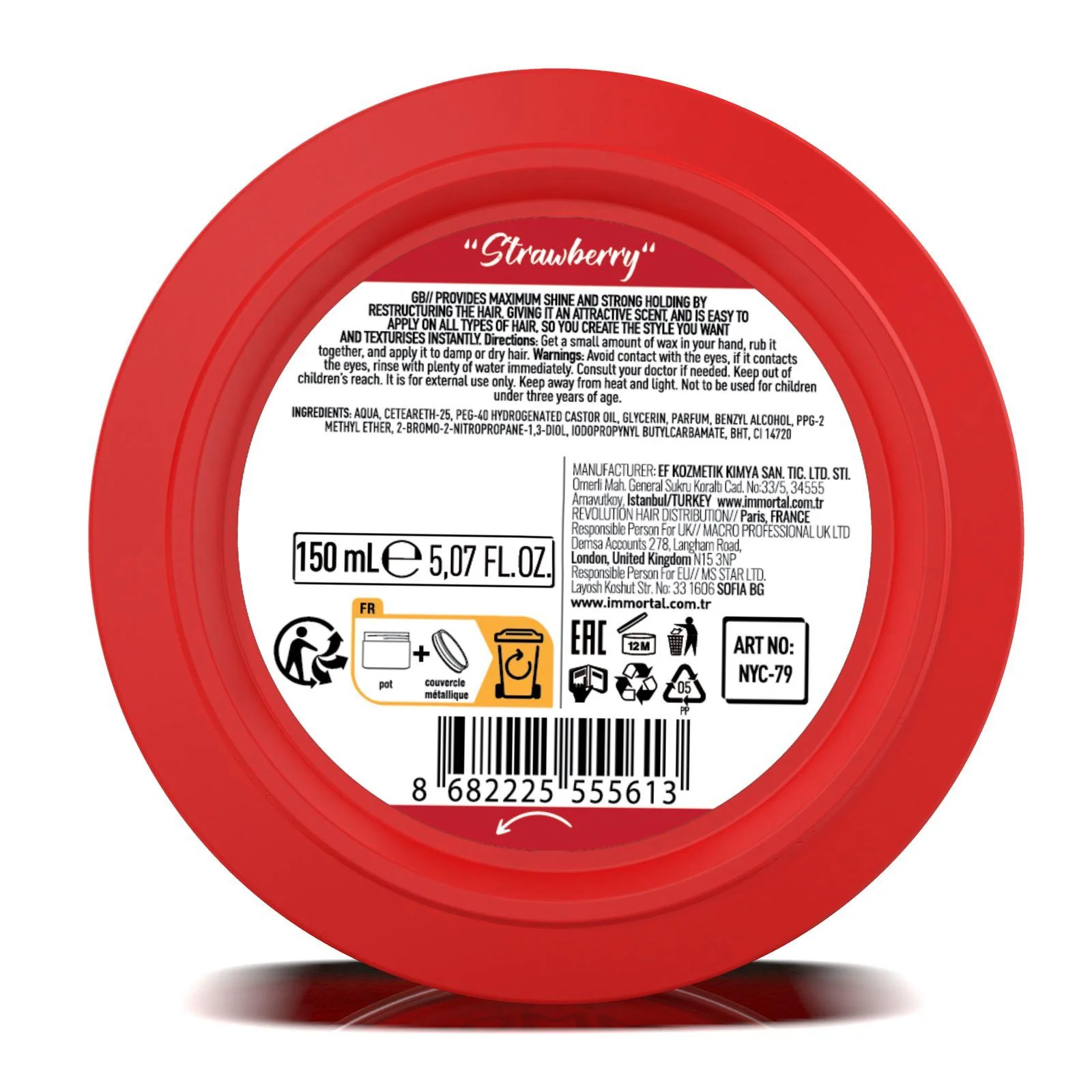 Strawberry Hair Wax - Image 3