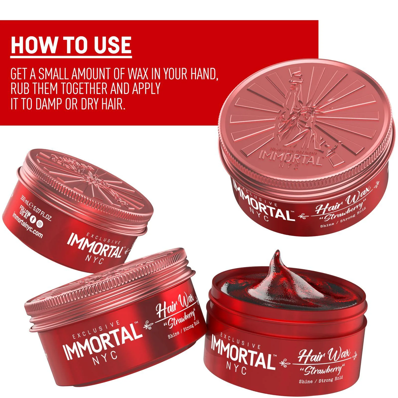 Strawberry Hair Wax - Image 8