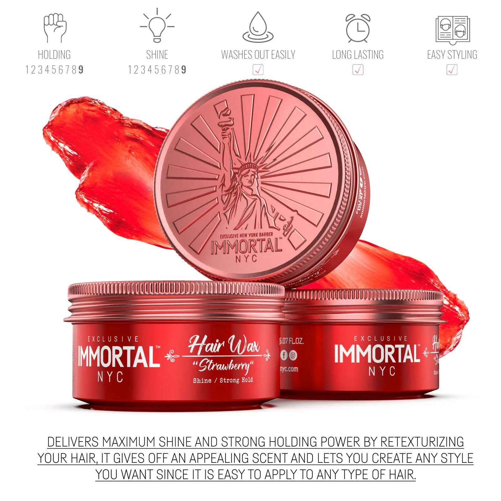 Strawberry Hair Wax - Image 9